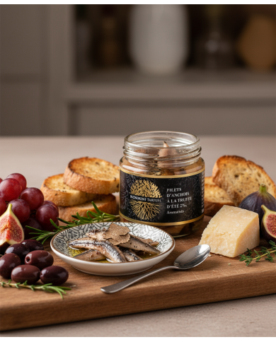 Filets d'anchois à la truffe d'été 2%
