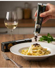 Summer truffle pieces 76% flavoured