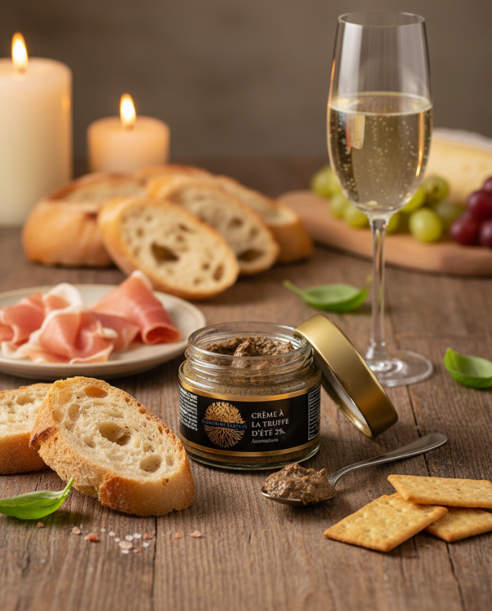 Crème de truffe d'été 2% aromatisée