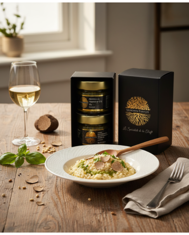 Geschenkbox Trüffel "Duo Trüffel Pesto”