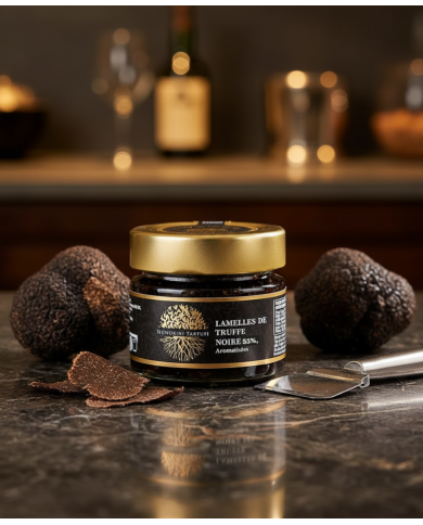 Coffret Truffe – L’Essentiel Noir | 2 Pots truffe noire