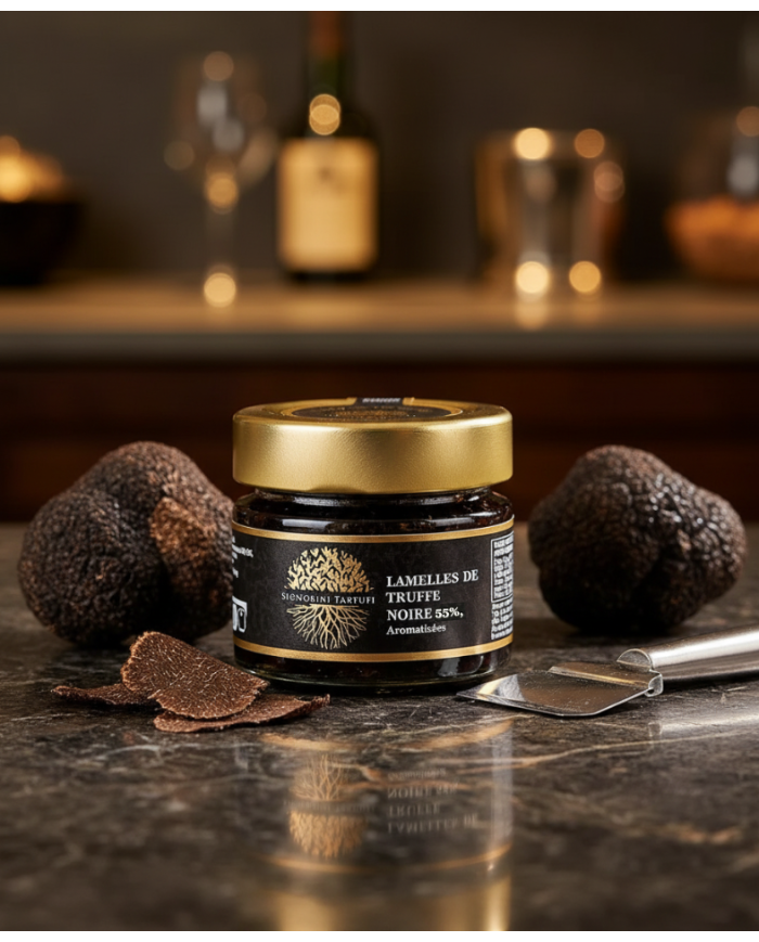 Confezione regalo 2 vasetti al tartufo - L'essentiel Noir