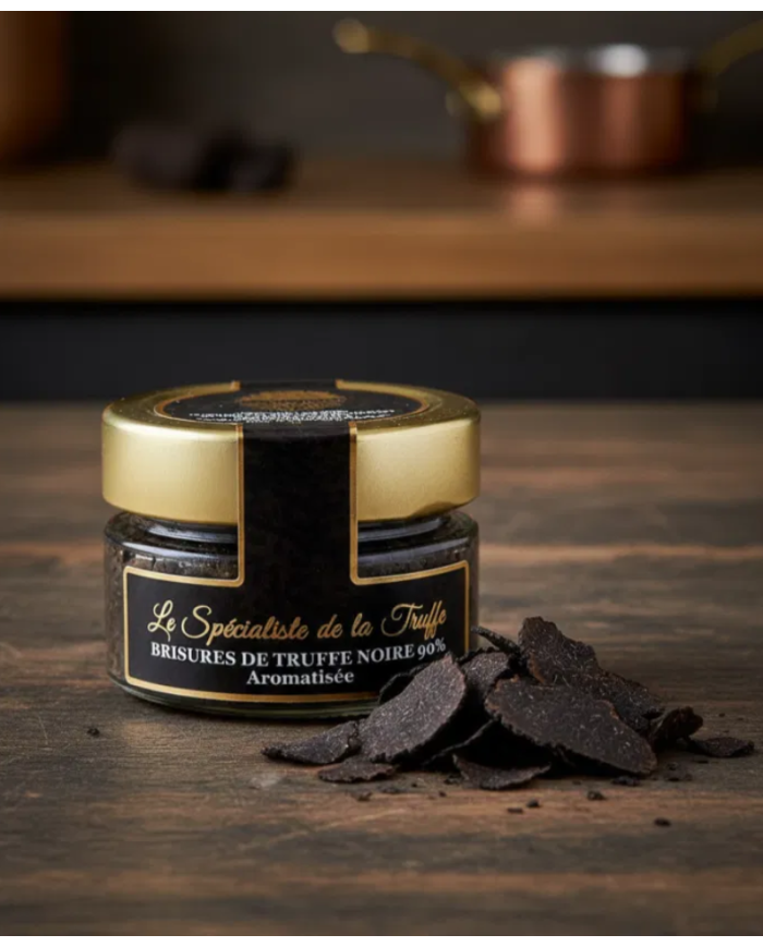 Coffret Truffe – L’Essentiel Noir | 2 Pots truffe noire