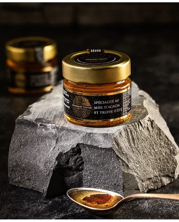 Cofre de Miel con Trufa – Dúo Gourmet Higos & Acacia