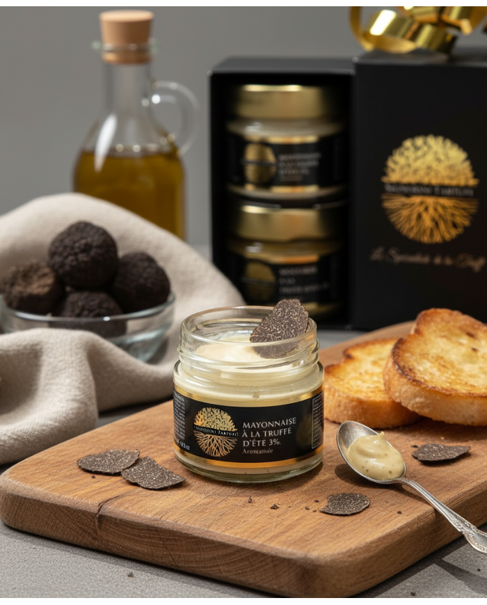 Coffret Duo Condiments Truffés – Mayonnaise & Moutarde