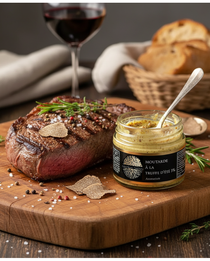 Coffret Duo Condiments Truffés – Mayonnaise & Moutarde