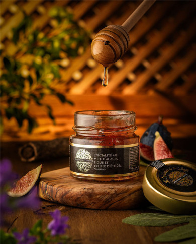 Coffret Miel à la Truffe – Duo Gourmet FIGUE & Acacia