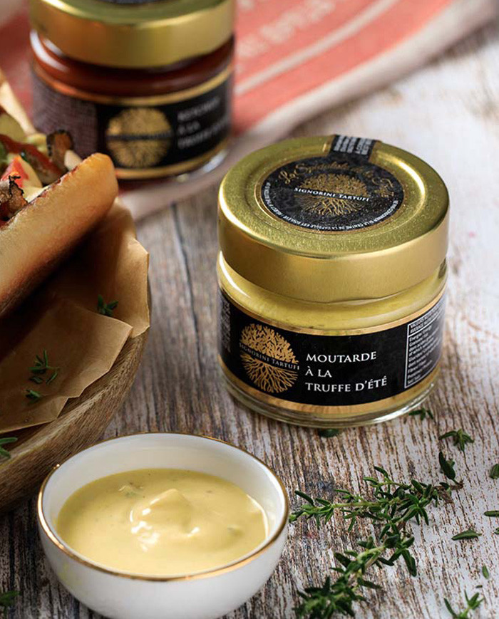 3% aromatisierter Trüffelsenf