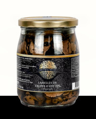 Lamelles de truffe d'été 70% aromatisées