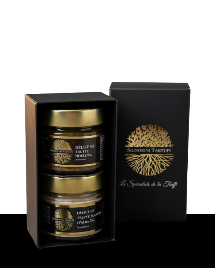 Black and White Truffle Gift Set