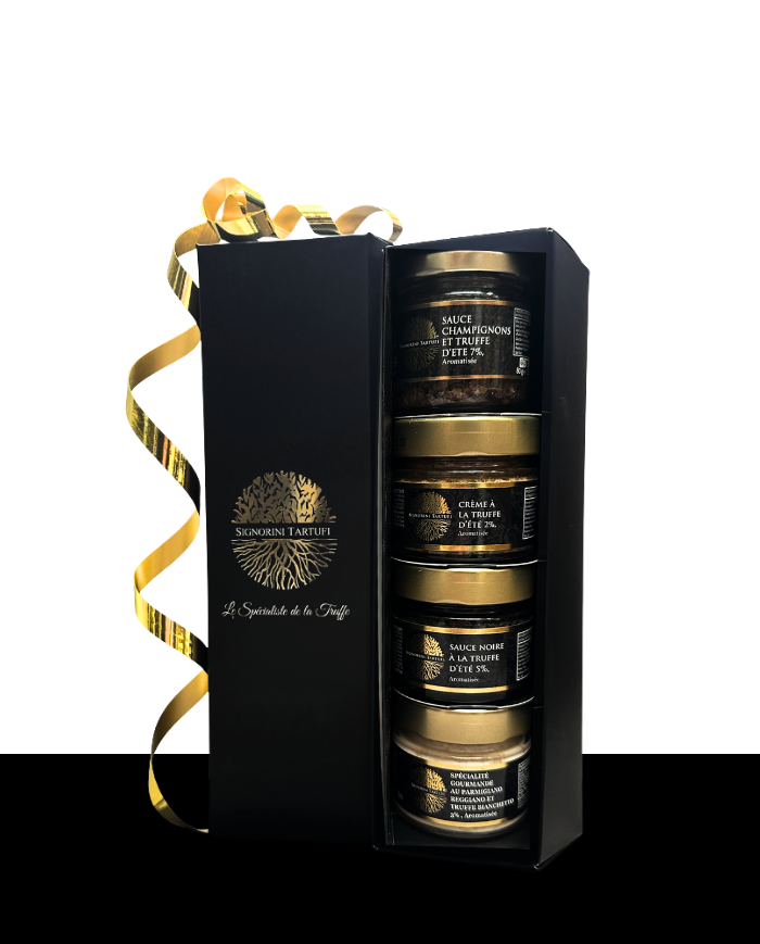 Confezione quadrata gourmet al tartufo