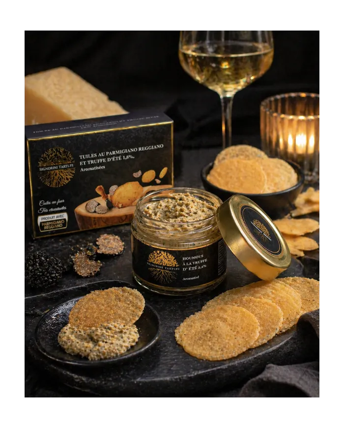 Hummus al tartufo estivo 2,2% – Crema spalmabile premium da aperitivo