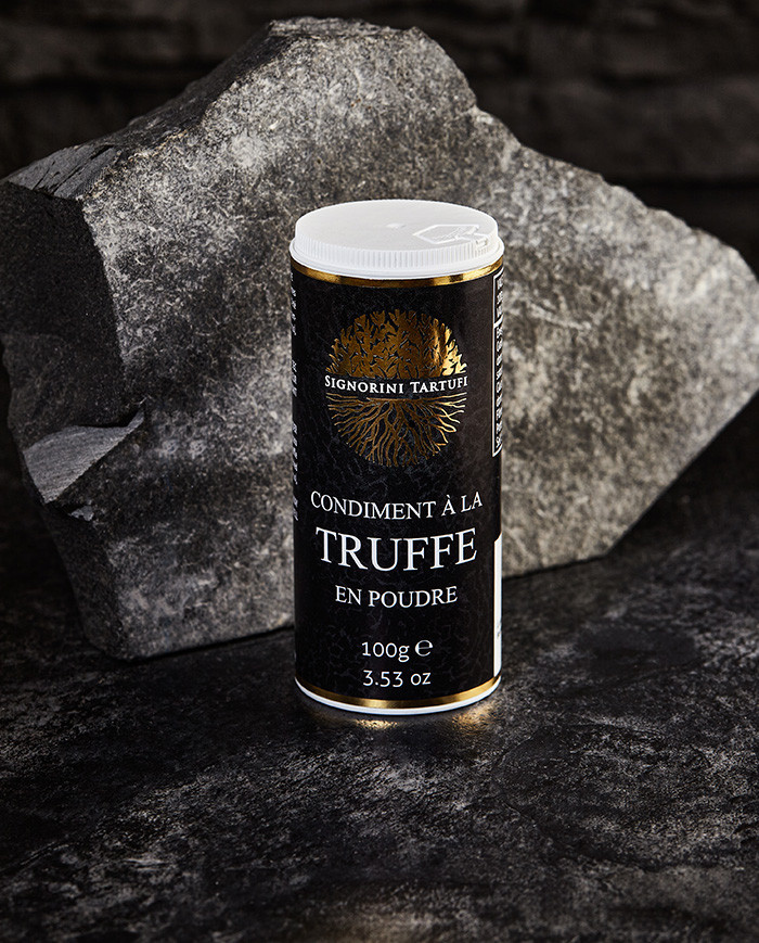 Gesalzenes Sommertrüffelpulver 5% aromatisiert