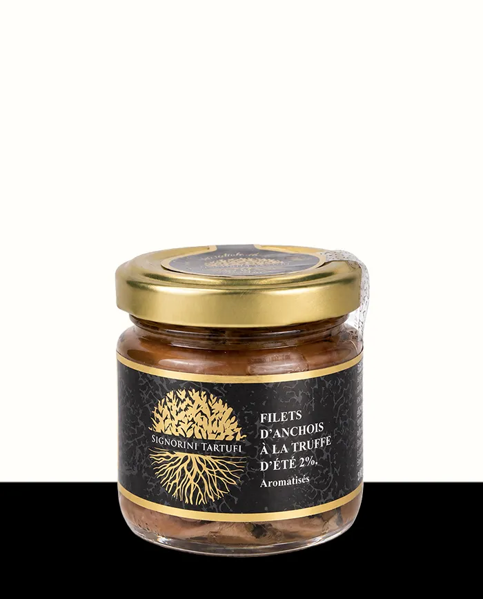 Filets d'anchois à la truffe d'été 2%