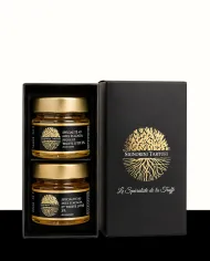 Truffle Honey Gift Box | Gourmet Duo Millefiori & Acacia