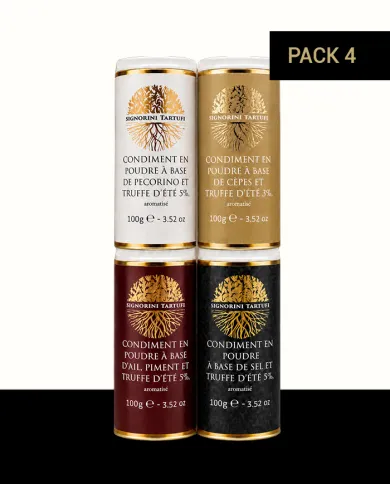 Pack de 4 – Polvos de trufa 100g