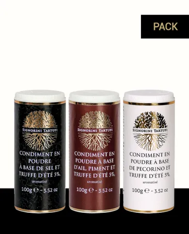 Pack 3 - Poudres à la truffe 100g