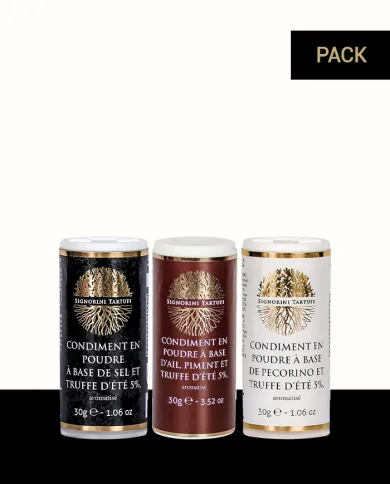 Confezione da 3 – Polveri al tartufo 30g