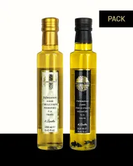 Pack Duo oli al tartufo bianco e nero | Signorini Tartufi