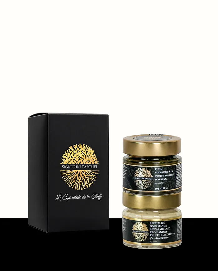 Coffret Truffe "Duo Pesto et fromage"