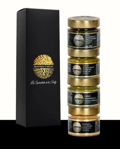 Truffle Gift Box - 4 Vegetable Specialties | Signorini Tartufi
