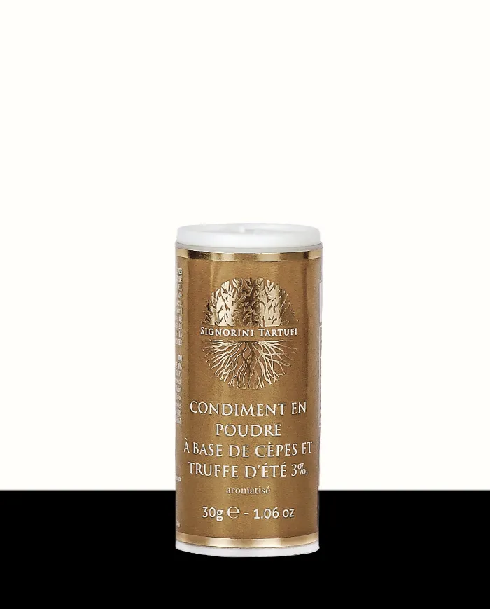 Polvo de setas porcini y trufa de verano 3% aromatizado