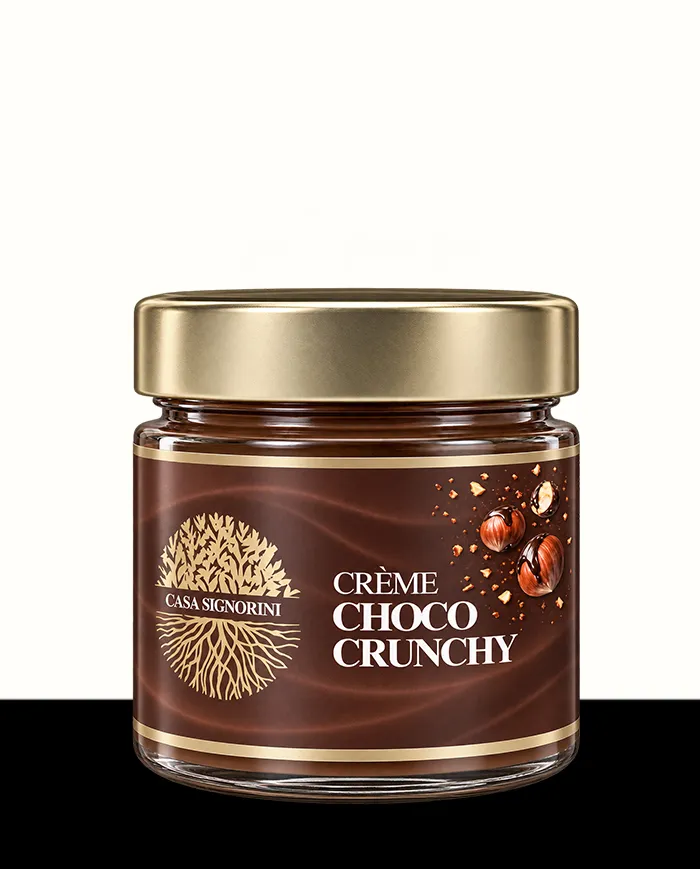 Crema Choco Crunchy – Chocolate y Avellanas con Crujiente | Casa Signorini