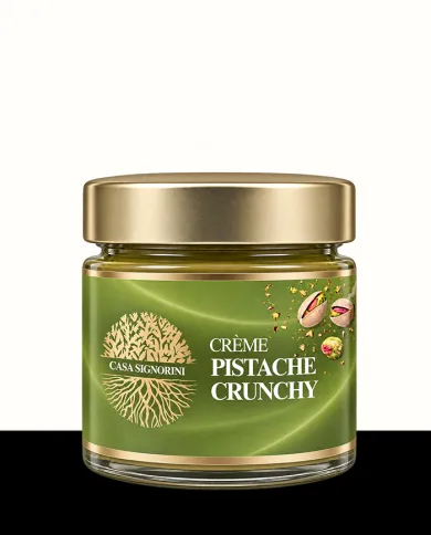 Crema Pistache Crunchy – 25 % pistachos | Crema dulce para untar Pistache