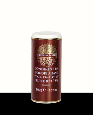 Garlic and pepper summer truffle powder 5% flavored