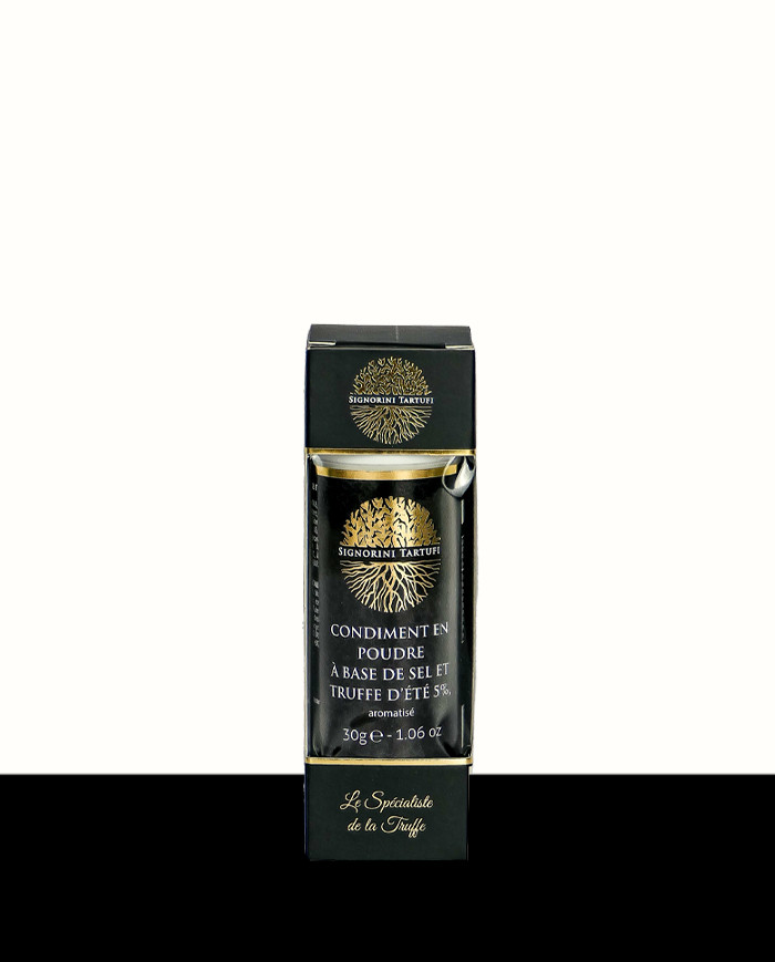 Gesalzenes Sommertrüffelpulver 5% aromatisiert