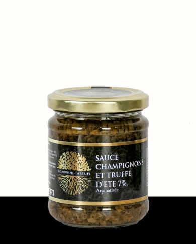 Salsa ai funghi e al tartufo estivo 7% aromatizzata