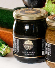 Schwarze Sauce mit 5% Sommertrüffelgeschmack