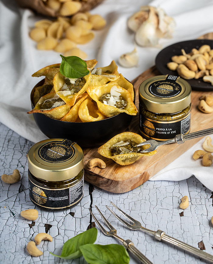 3% Sommertrüffel Pesto aromatisiert