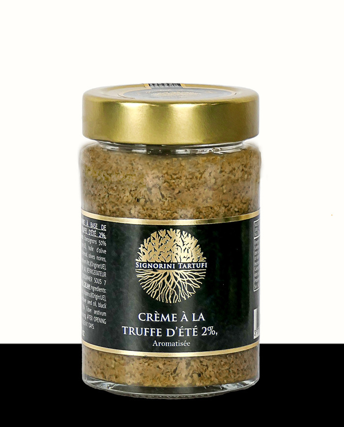 Crème de truffe d'été 2% aromatisée