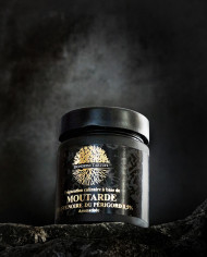 Kulinarische Zubereitung auf Basis von Senf und schwarzem Périgord-Trüffel 1,5%