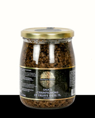 Mushroom and summer truffle sauce 7% flavored