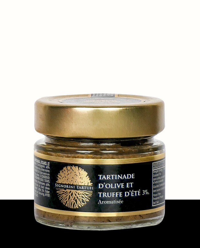 Oliven-Sommertrüffel-Aufstrich 3% aromatisiert