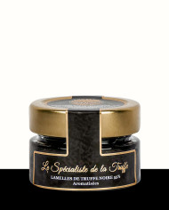 Lamelles de truffe noire Mélanosporum 55% aromatisées