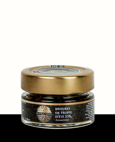 Trozos de trufa de verano 53% aromatizadas