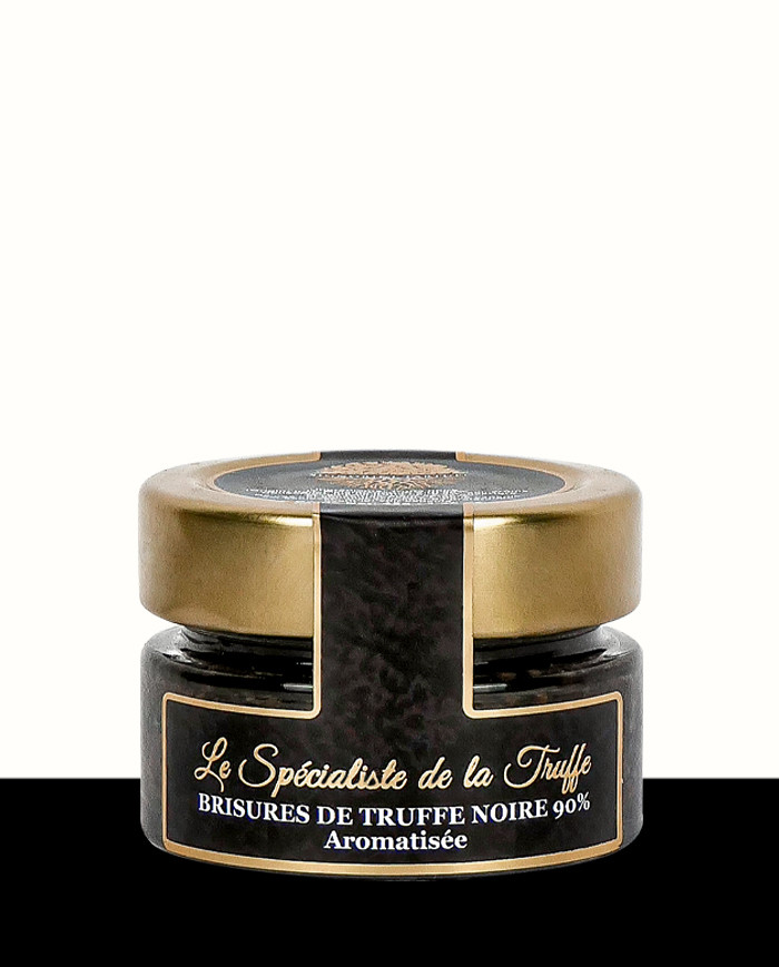 90% aromatisierte schwarze Trüffelstücke