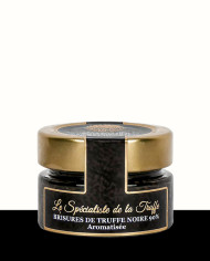 90% aromatisierte schwarze Trüffelstücke