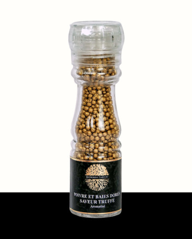 Goldener Pfeffer und Beeren mit Trüffelgeschmack