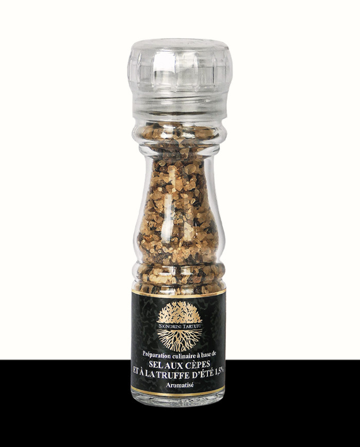 Sale ai funghi porcini e tartufo estivo 1,5% aromatizzato