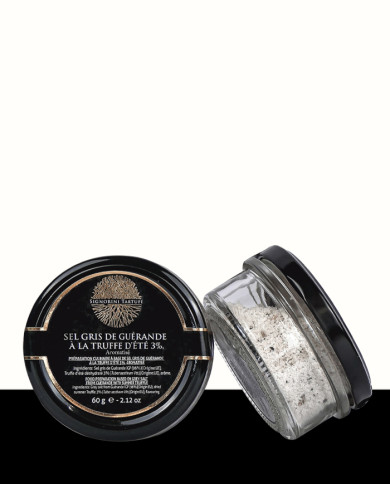 Graues Salz aus Guérande mit Sommertrüffel 3% aromatisiert