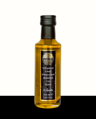 Preparación a base de aceite de oliva virgen extra aromatizada con trufa negra y tiras