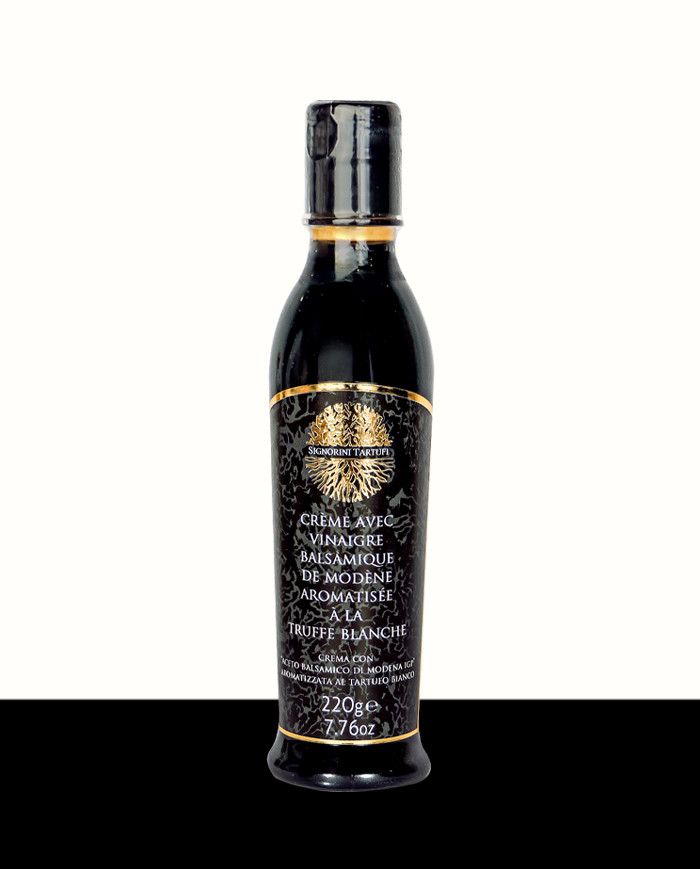 Crème de vinaigre balsamique de Modène aromatisée à la truffe