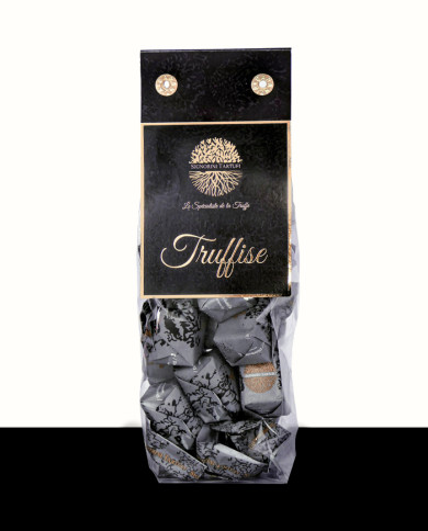 Praline di nocciole con tartufi estivi