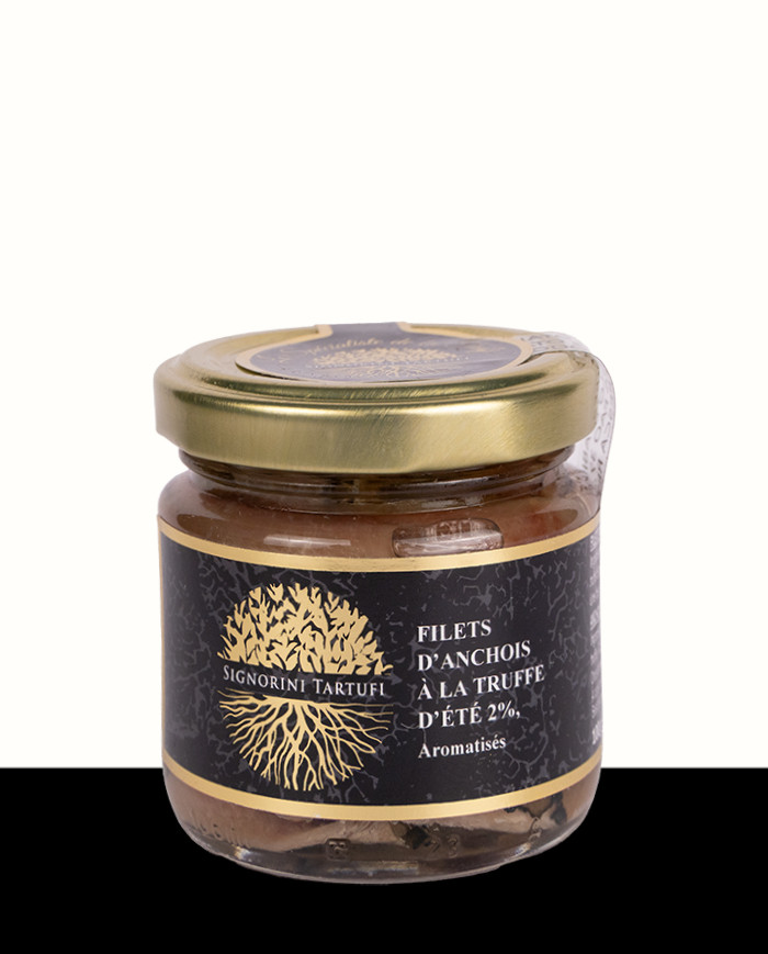 Filets d'anchois à la truffe d'été 2%