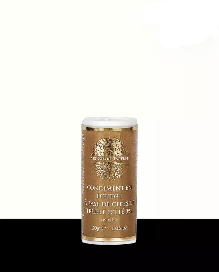 Polvo de setas porcini y trufa de verano 3% aromatizado