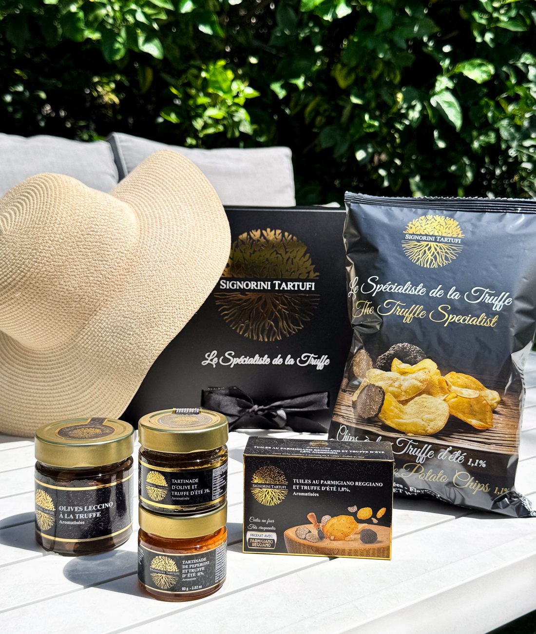 Tuiles Parmigiano truffe Signorini Tartufi